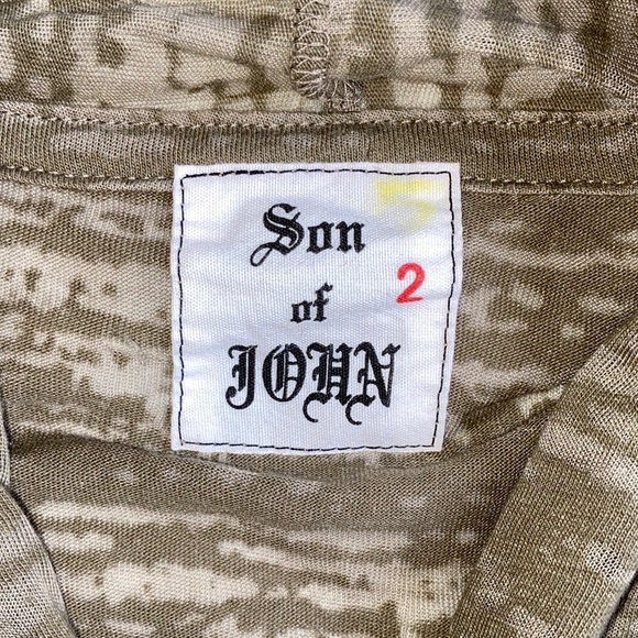 Son Of John Heathered Camo Vest Size 2 - Picture 3 of 9